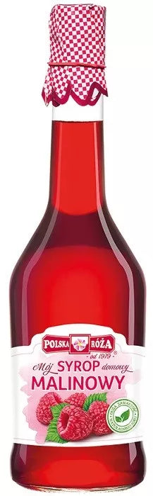 POLSKA RÓŻA Syrop malinowy (500 ml)
