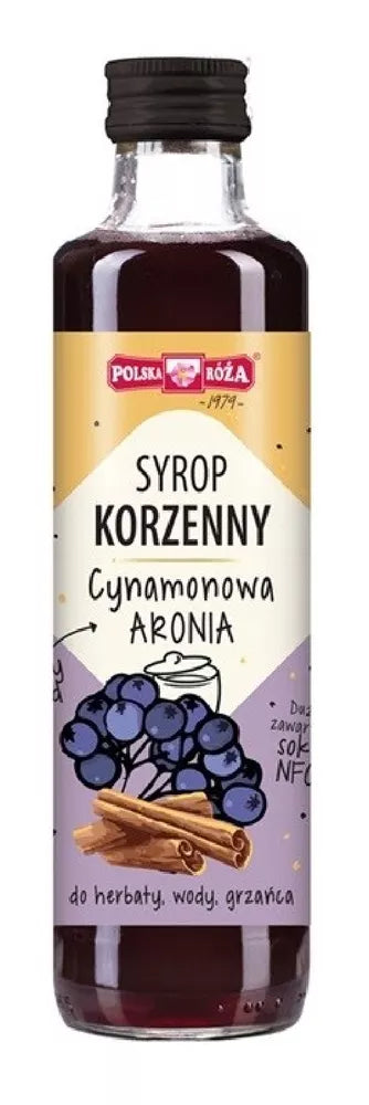 POLSKA RÓŻA Syrop malinowo-różany (250 ml)
