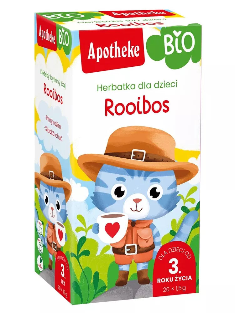 APOTHEKE Herbatka dla dzieci - Rooibos (20 x 1,5g) (30 g) - BIO