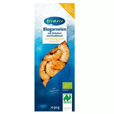 *BIOMARE Łosoś wędzony na zimno plastry (100g) - BIO