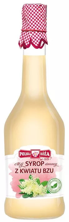 POLSKA RÓŻA Syrop różano - malinowy (500 ml)