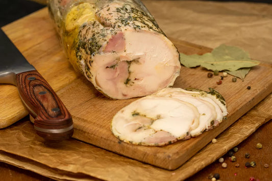 *JANÓW Udziec pieczony z indyka na wagę (100g)