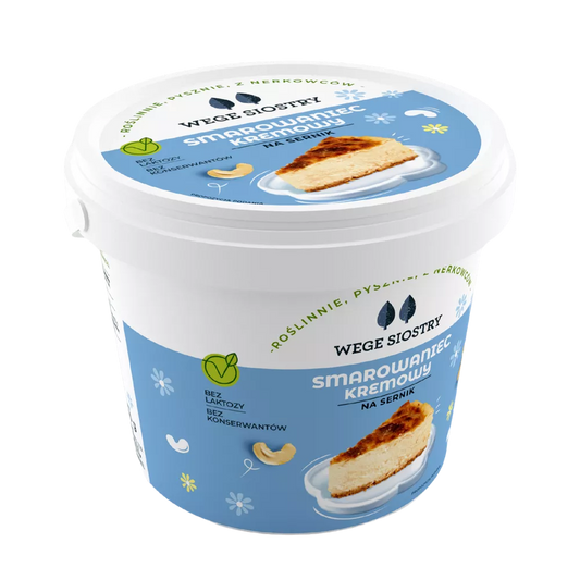 *WEGE SIOSTRY Smarowaniec kremowy na sernik (750 g)