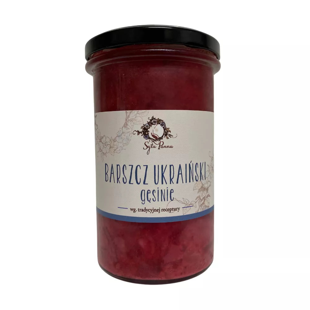 *SYTA PANNA Zupa barszcz ukraiński na gęsinie (540ml)