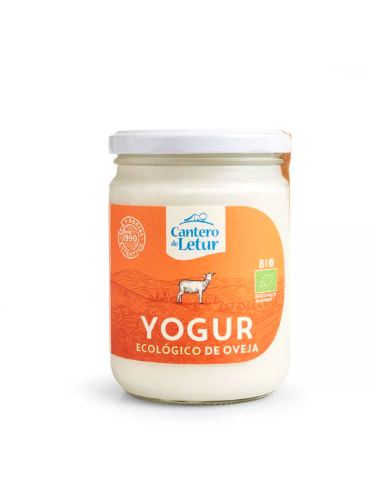 *CANTERO DE LETUR Jogurt owczy naturalny, ekologiczny (420 g) - BIO