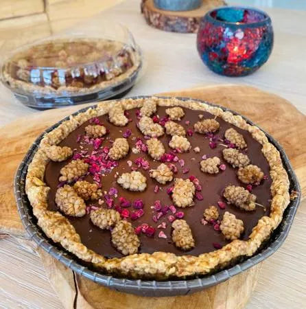 *ZDROWA MICHA Makowiec z polewą daktylową bezglutenowy (Boże Narodzenie) (600g) (f) WYSYŁKA OD 17 GRUDNIA